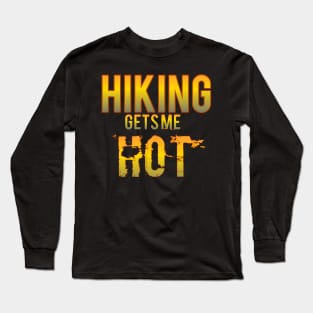 Hiking t-shirt designs Long Sleeve T-Shirt